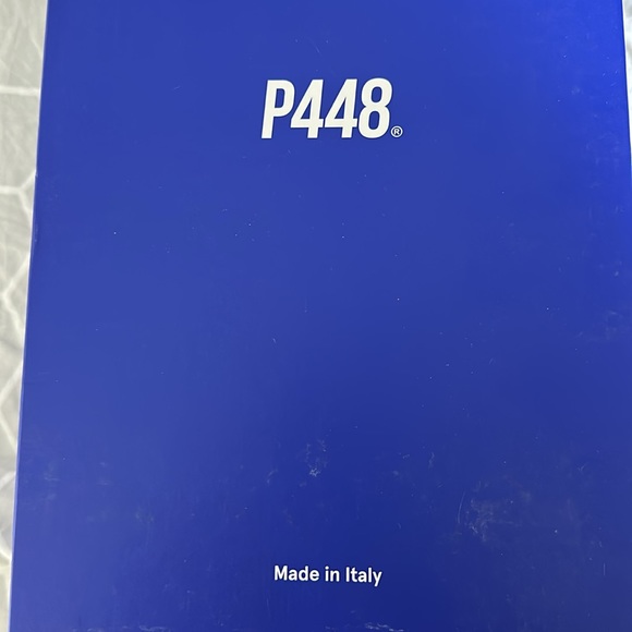 NWB P448 Jack Leopard Print Hologram Low Top Sneakers - Picture 11 of 14